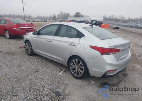 2020 Hyundai Accent Limited z USA, uszkodzony, nr VIN 3KPC34A68LE107811